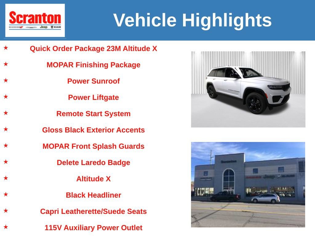 New 2025 Jeep Grand Cherokee Altitude image 6