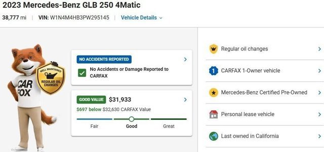 Certified 2023 Mercedes-Benz GLB 250 4MATIC image 3