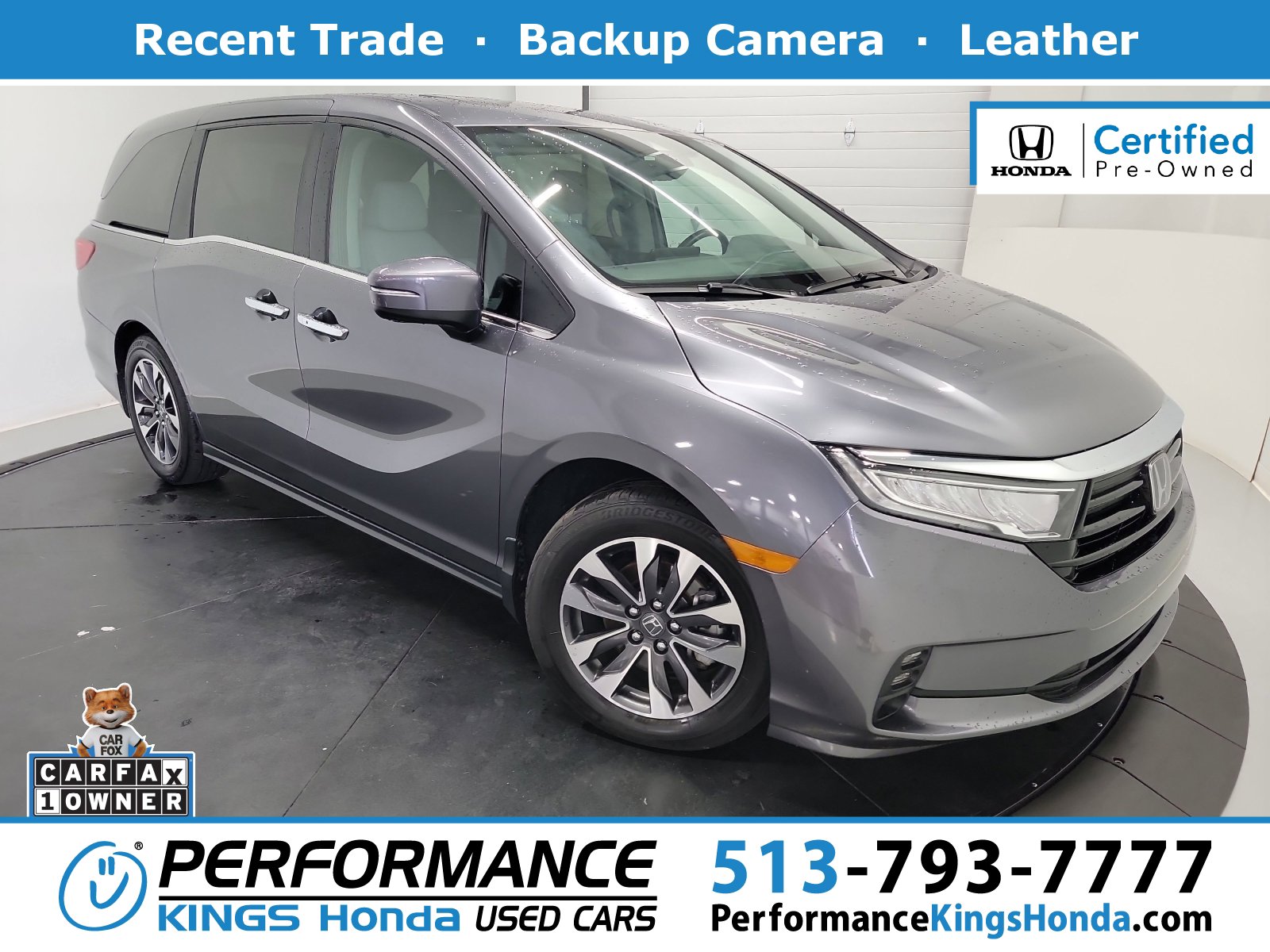 Certified 2024 Honda Odyssey EX-L
