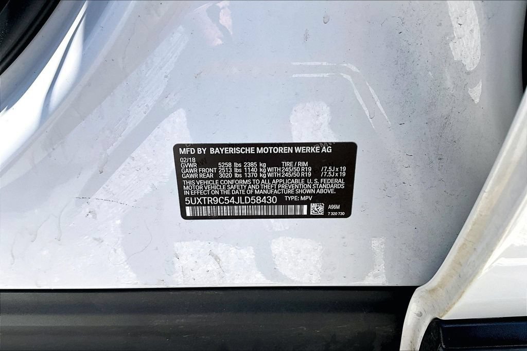 Used 2018 BMW X3 xDrive30i AWD/4WD image 19