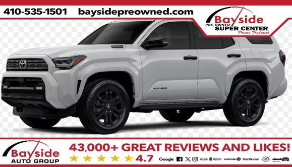 Used 2026 Toyota 4Runner Platinum AWD/4WD image 1
