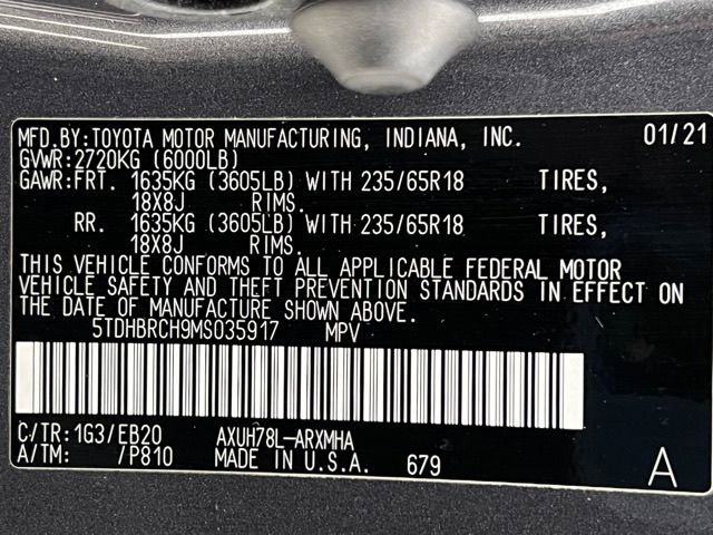 Used 2021 Toyota Highlander XLE image 24