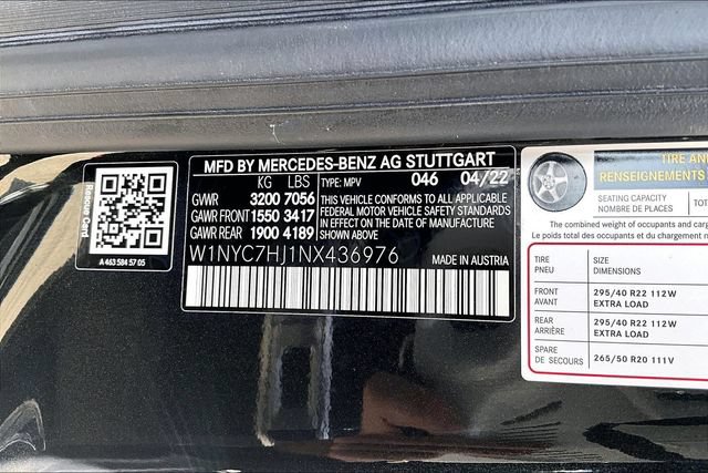 Certified 2022 Mercedes-Benz G 63 AMG 4MATIC image 29