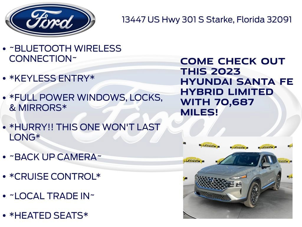 Used 2023 Hyundai Santa Fe Limited image 10