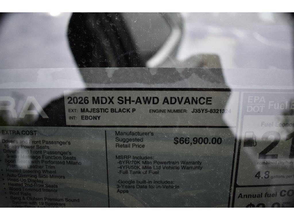 New 2026 Acura MDX w/ Advance Package AWD/4WD image 38
