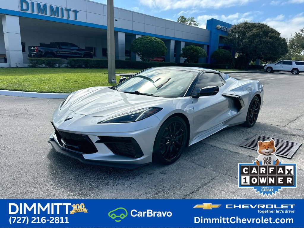 Certified 2026 Chevrolet Corvette Stingray Premium Conv w/ Stealth Interior Trim Package RWD image 1