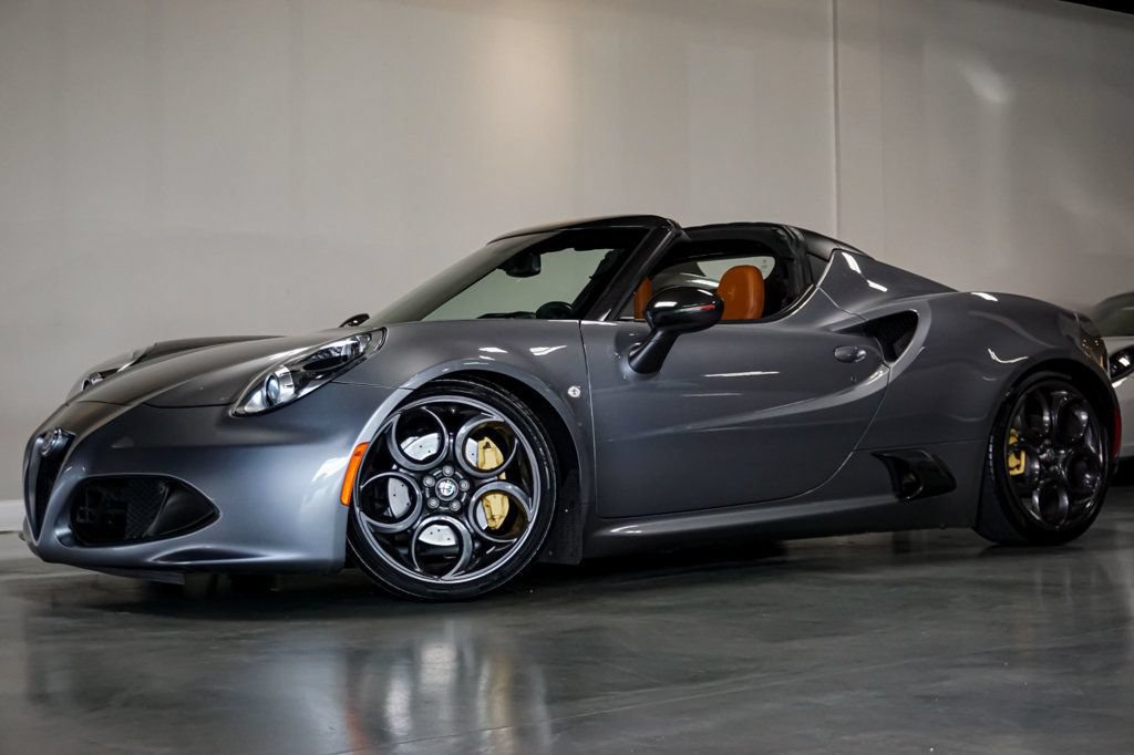 Used 2020 Alfa Romeo 4C Spider w/ Bright Package RWD image 97
