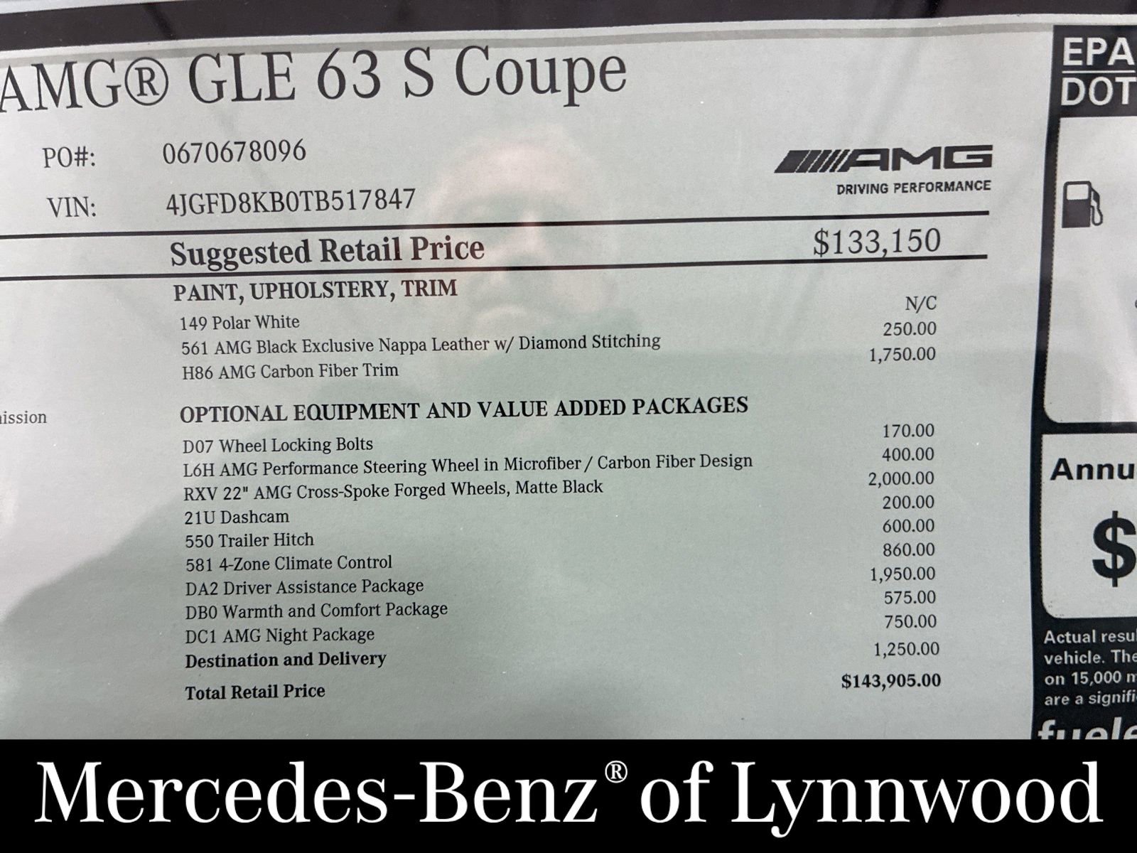 New 2026 Mercedes-Benz GLE 63 AMG S image 20