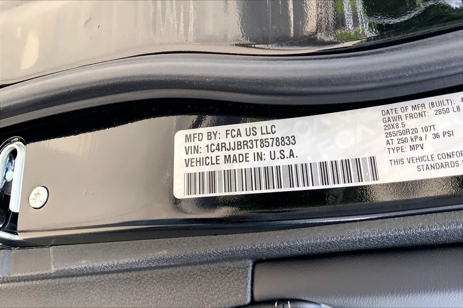 New 2026 Jeep Grand Cherokee L Limited RWD image 19
