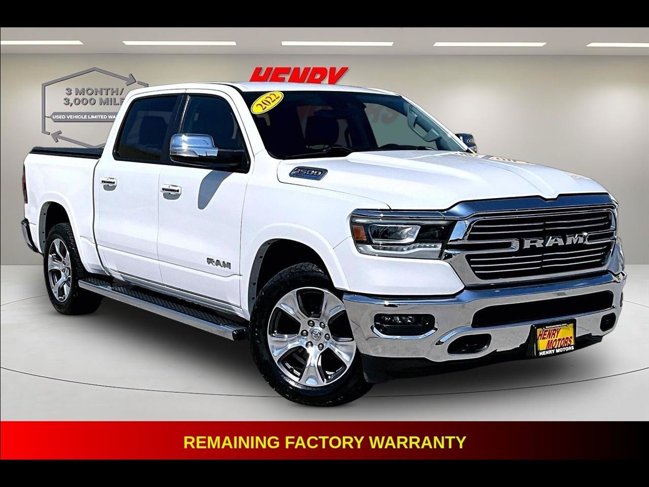 Used 2022 RAM 1500 Laramie AWD/4WD image 1