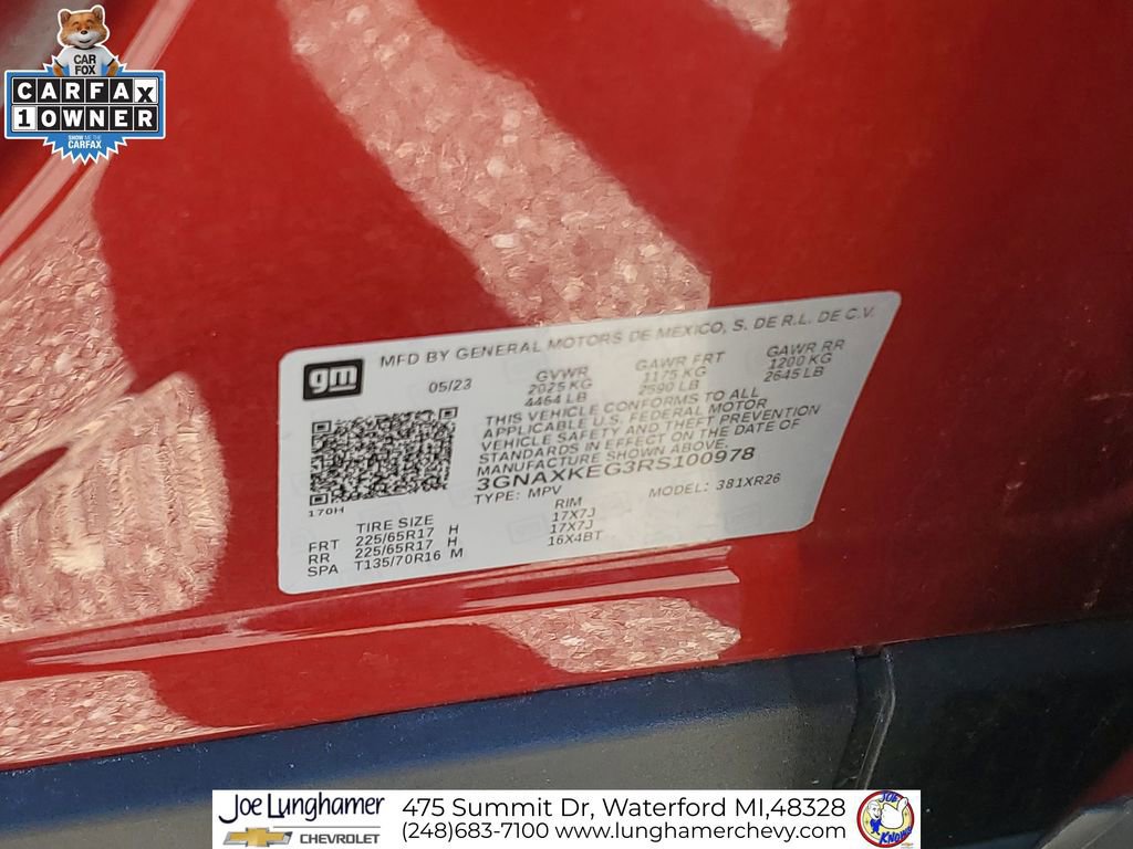 Certified 2024 Chevrolet Equinox LT image 33