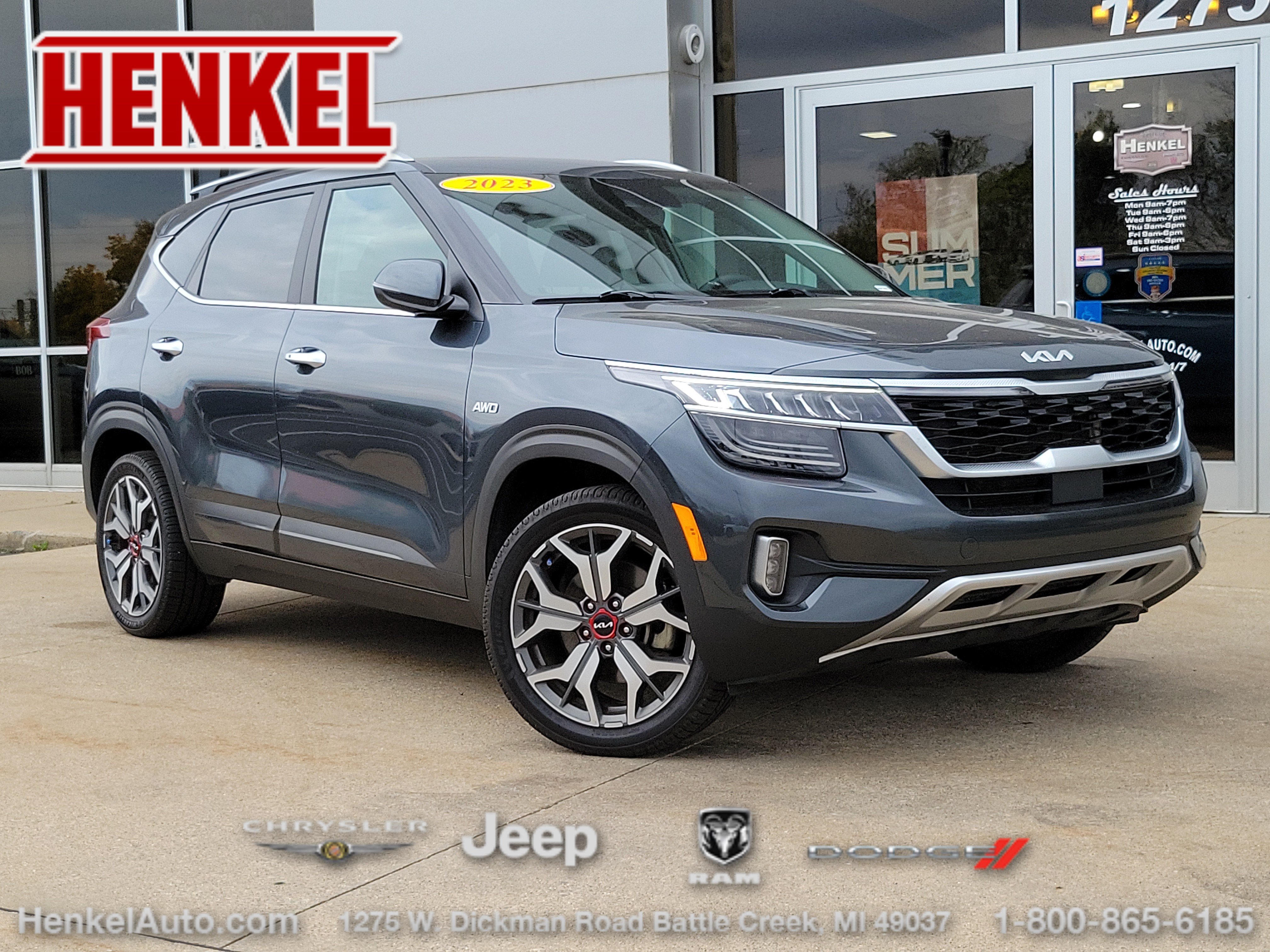 Used 2023 Kia Seltos SX w/ SX Sunroof Package