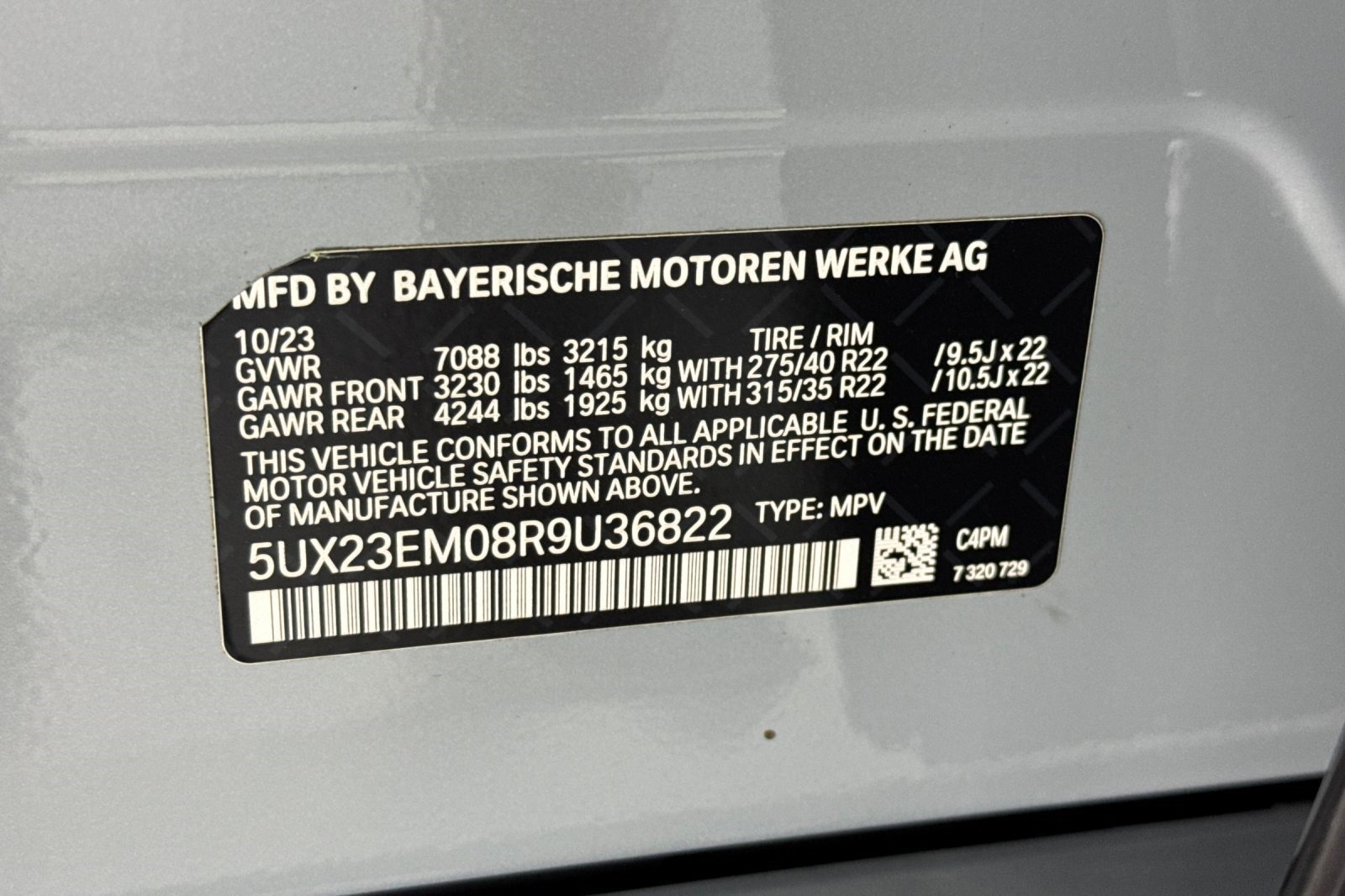 Used 2024 BMW X7 xDrive40i w/ M Sport Package AWD/4WD image 25