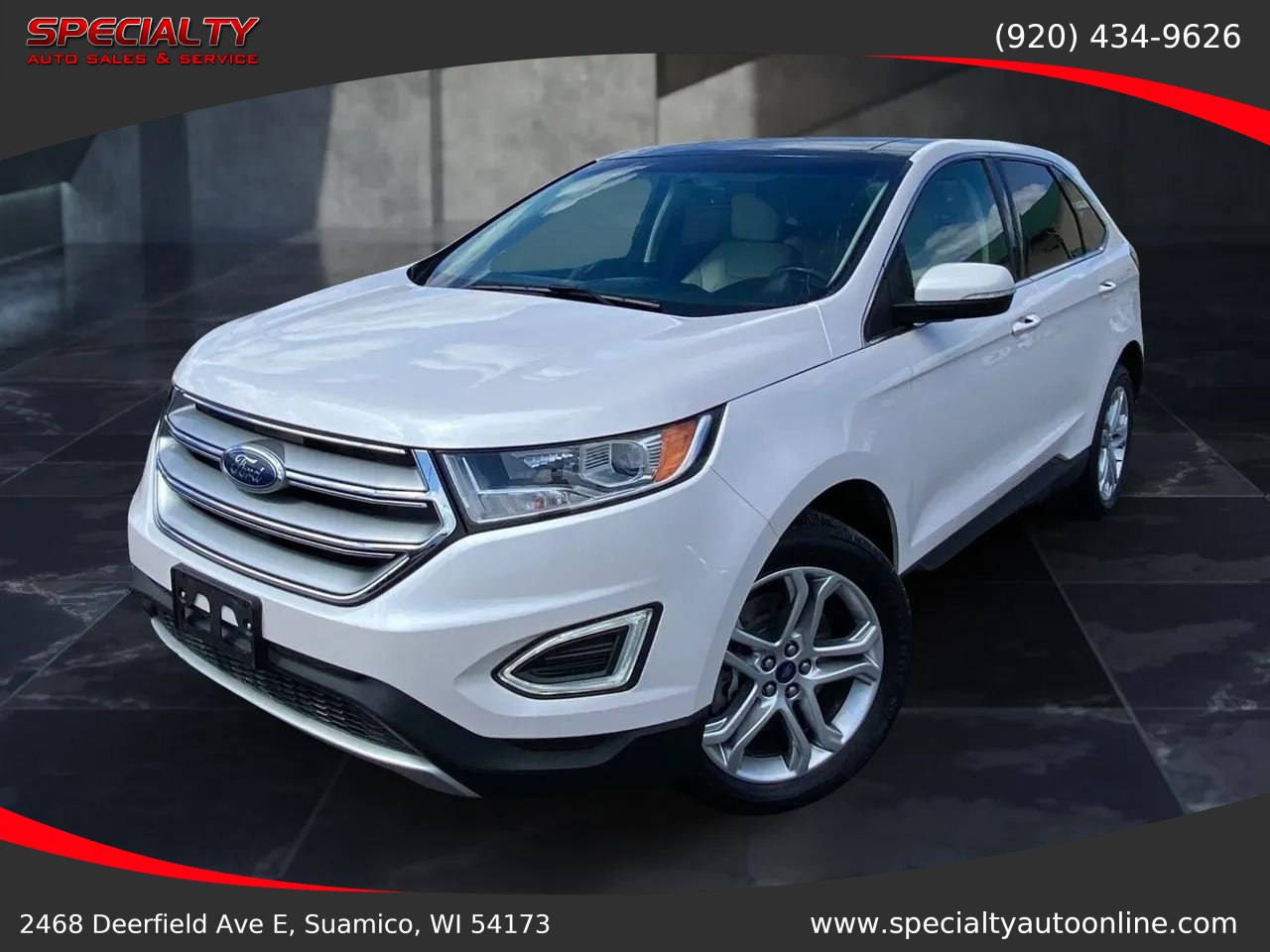 Used 2018 Ford Edge Titanium w/ Technology Package