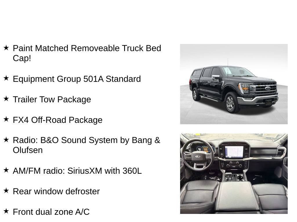 Used 2023 Ford F150 Lariat w/ Trailer Tow Package AWD/4WD image 31