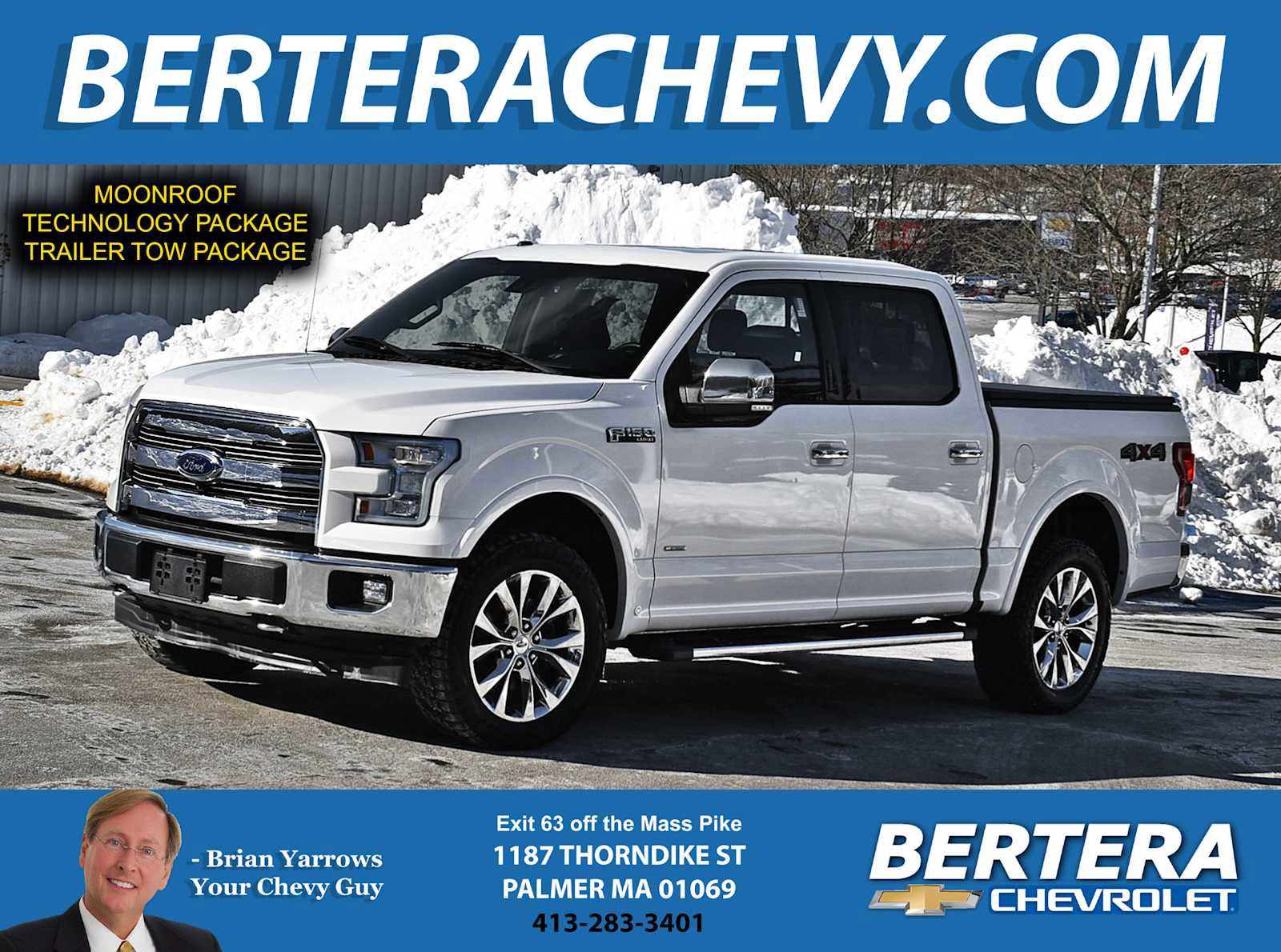 Used 2017 Ford F150 Lariat w/ Equipment Group 502A Luxury image 1