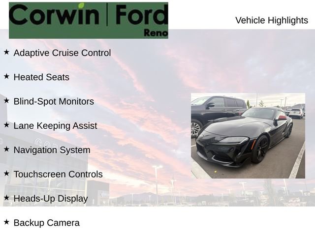 Used 2020 Toyota Supra Launch Edition w/ Driver Assist Package RWD image 7