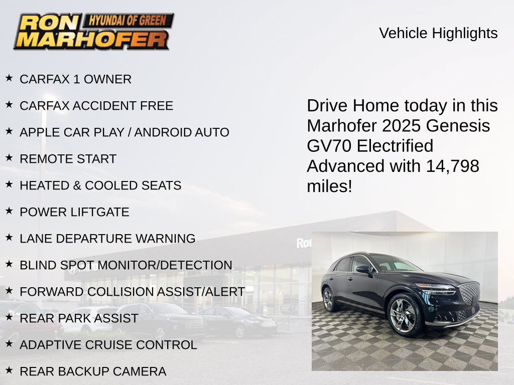 Used 2025 Genesis Electrified GV70 AWD/4WD image 15