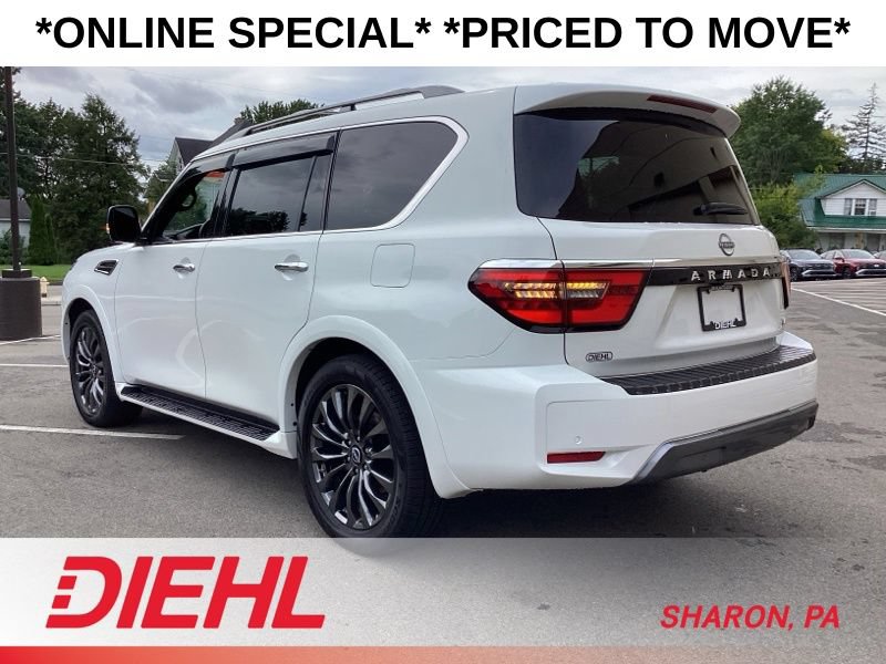 Used 2023 Nissan Armada Platinum w/ Captain's Chairs Package AWD/4WD image 5