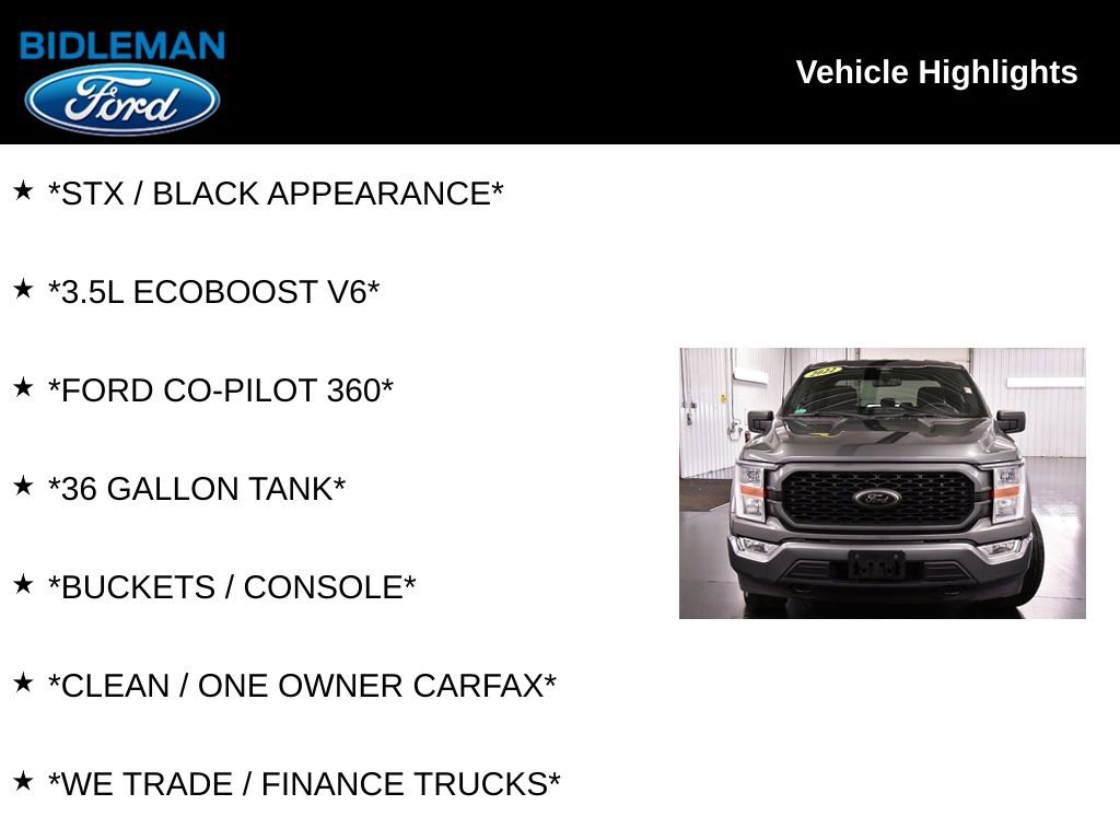 Used 2022 Ford F150 XL w/ STX Black Appearance Package image 8