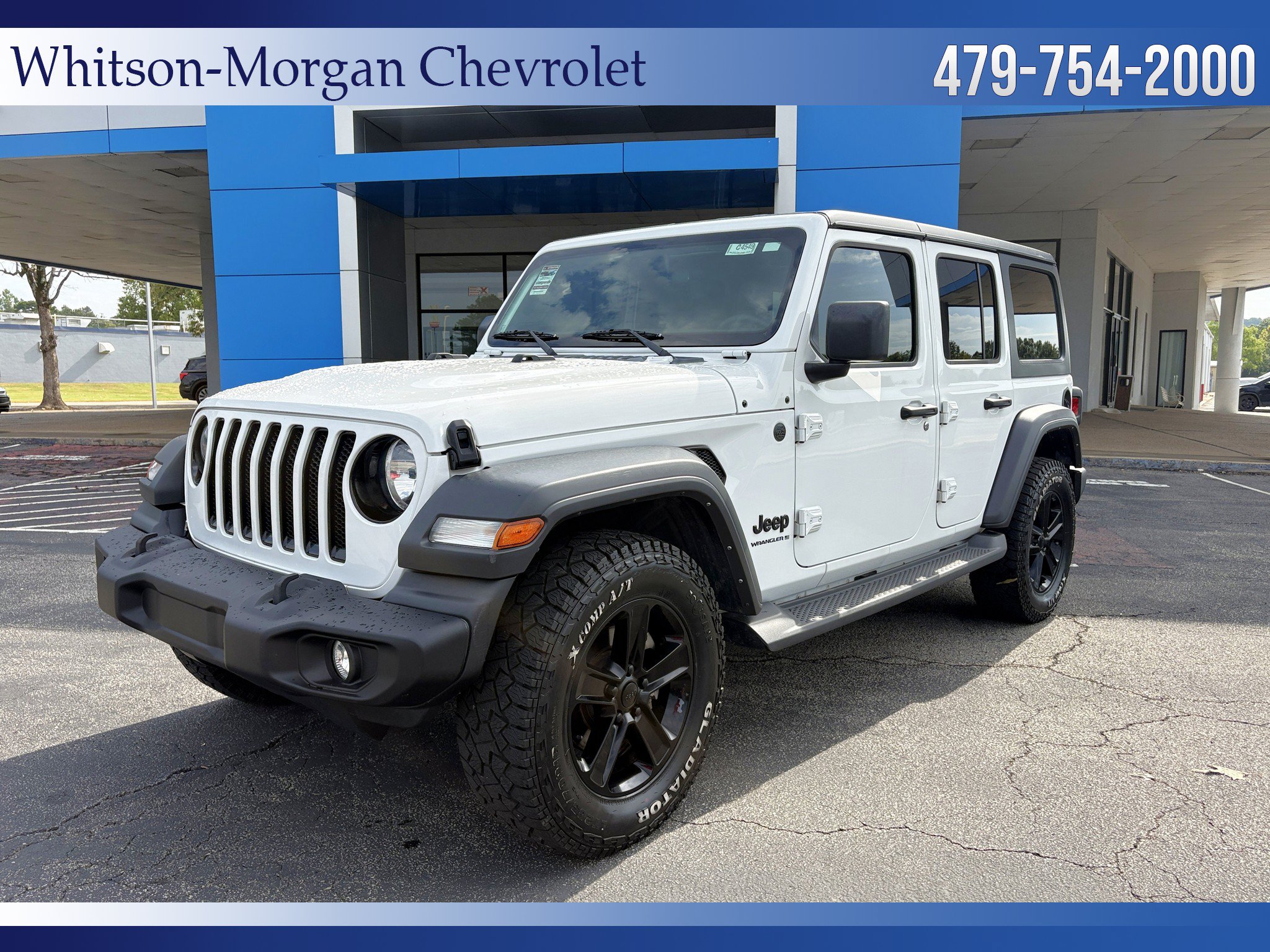 Used 2023 Jeep Wrangler Unlimited Sport AWD/4WD image 1