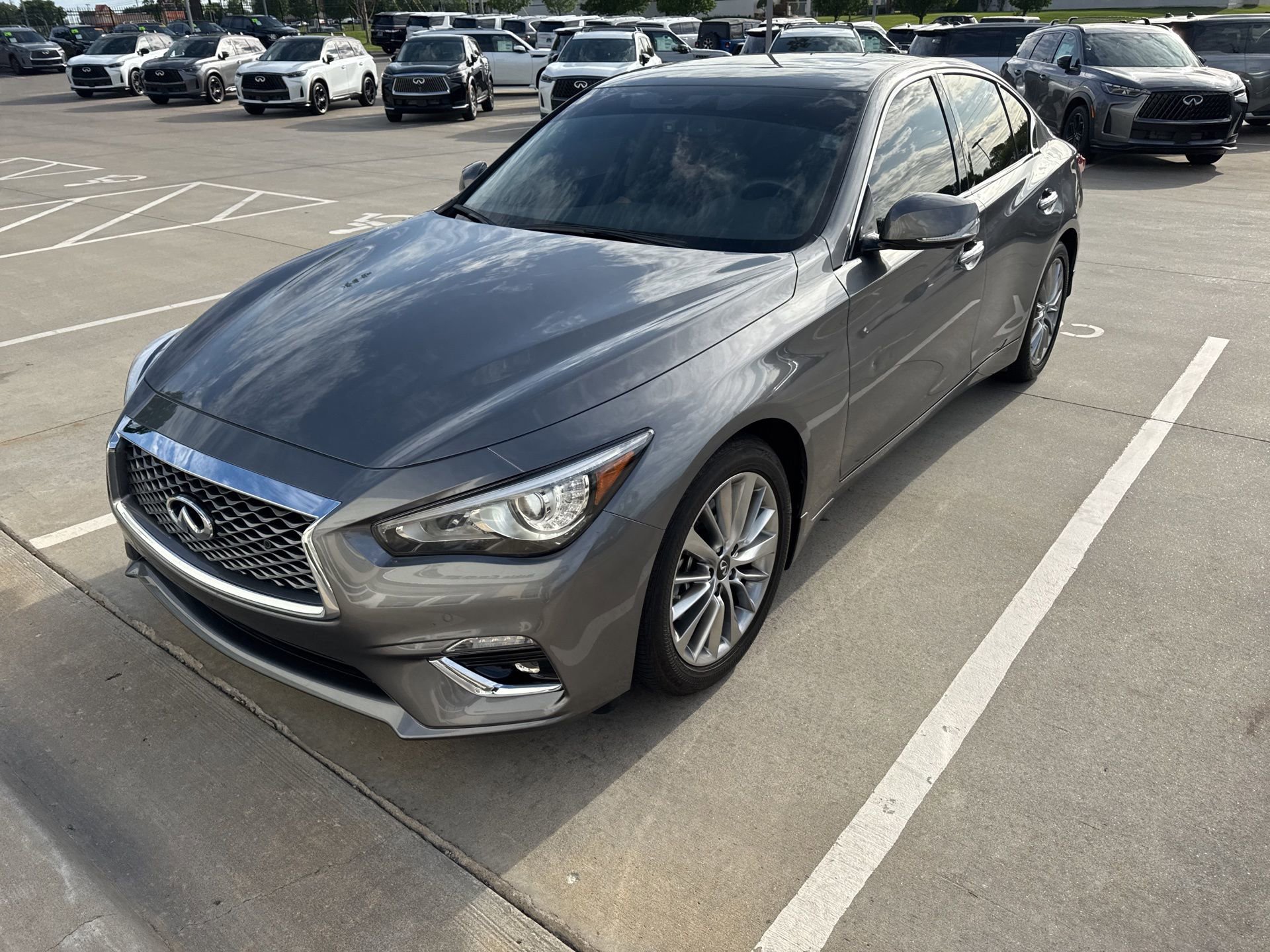 Certified 2023 INFINITI Q50 Luxe w/ Cargo Package AWD/4WD image 1