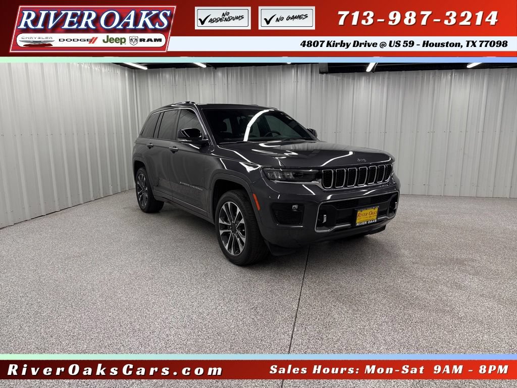 Used 2022 Jeep Grand Cherokee Overland w/ Luxury Tech Group IV