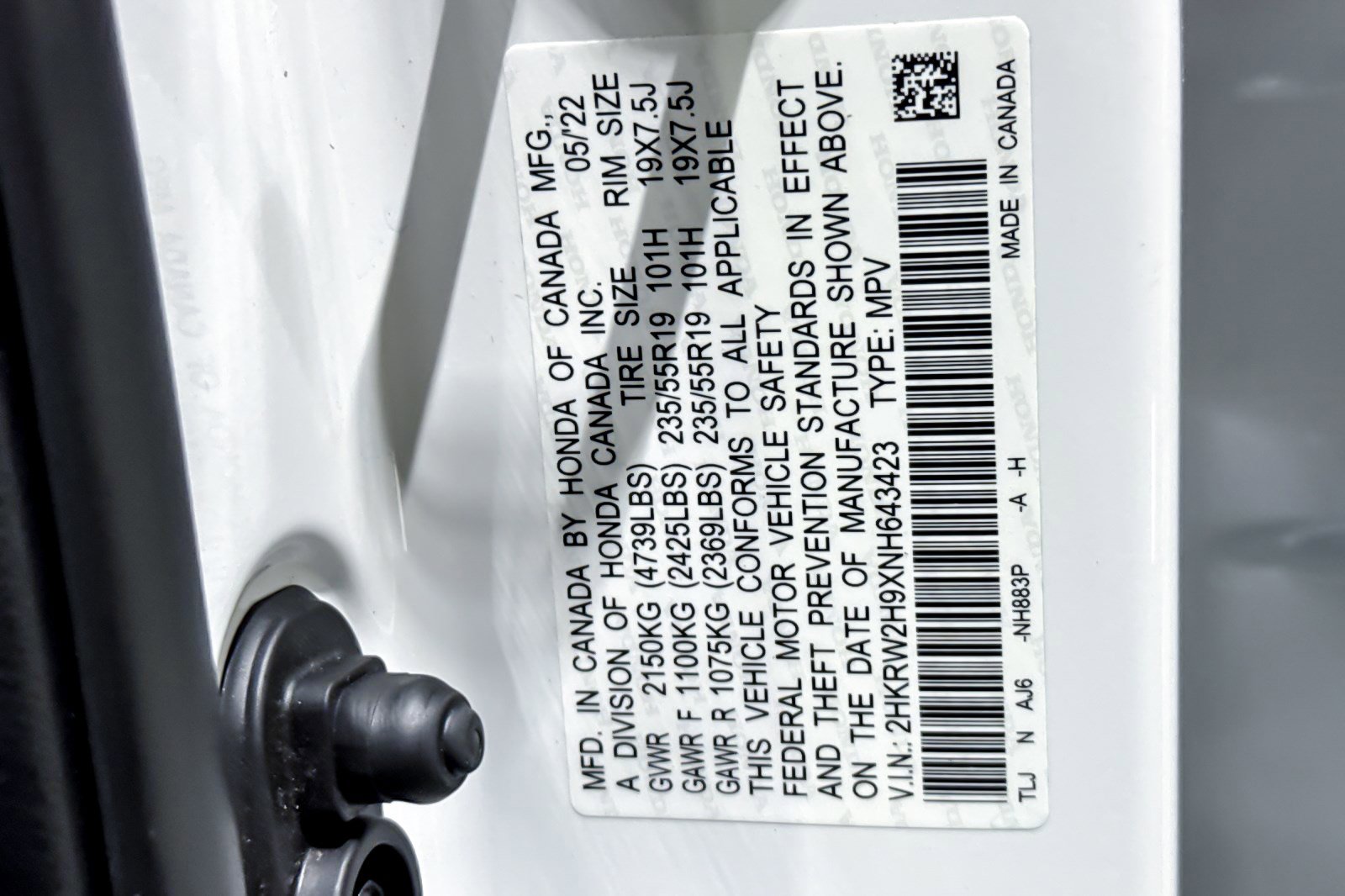 Used 2022 Honda CR-V Touring image 22