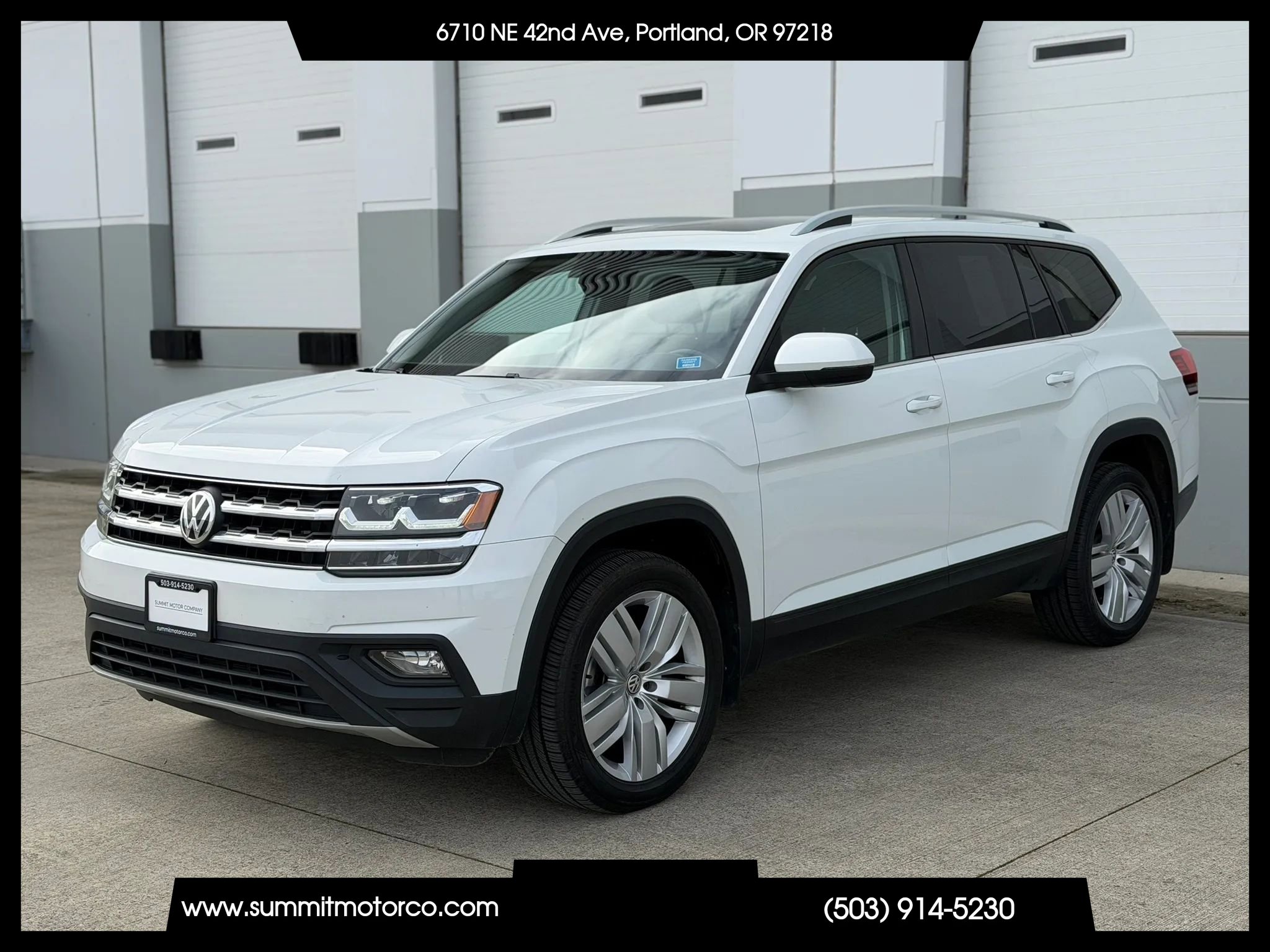 Used 2019 Volkswagen Atlas SE w/ Panoramic Sunroof Package image 1