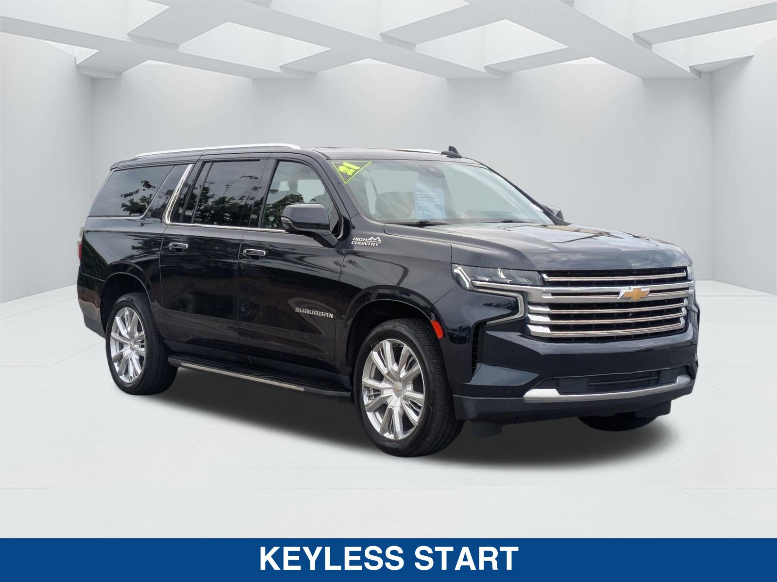 Used 2021 Chevrolet Suburban High Country AWD/4WD image 3