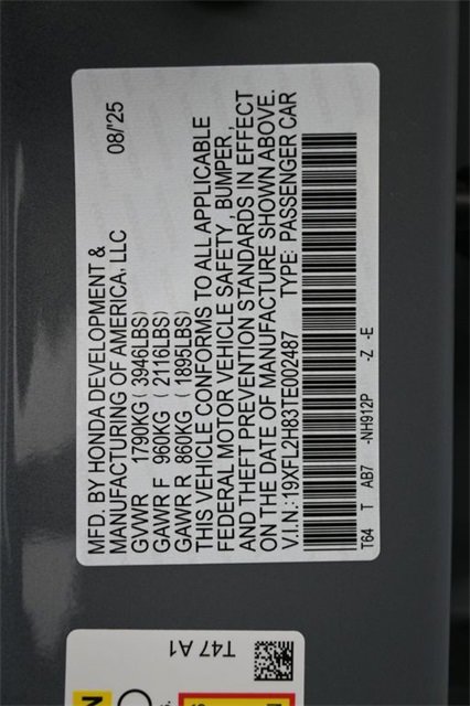 Used 2026 Honda Civic Sport image 42