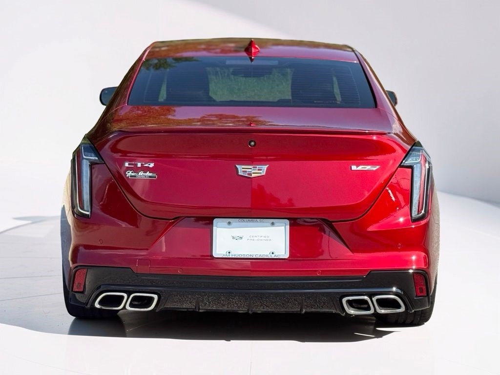 Certified 2024 Cadillac CT4 V w/ Navigation Package RWD image 14