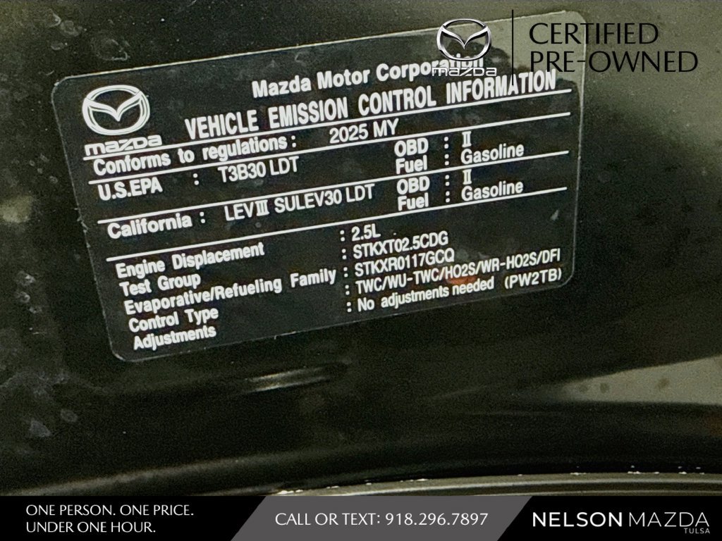 Certified 2025 MAZDA CX-5 AWD 2.5 S w/ Preferred Package image 56