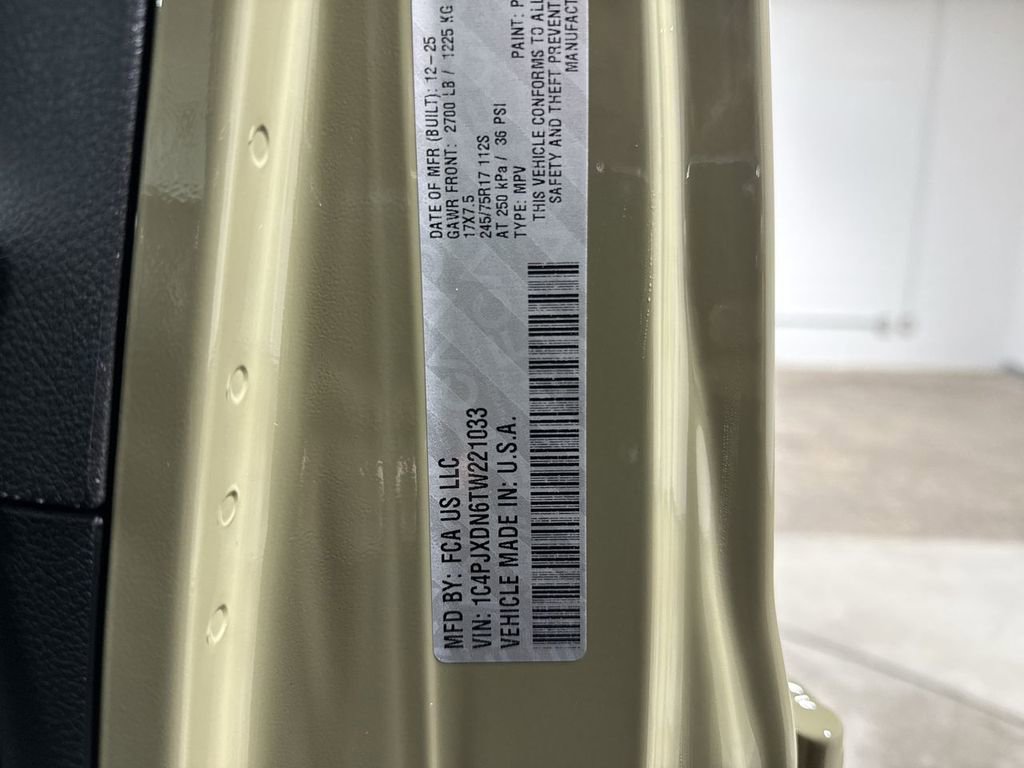 New 2026 Jeep Wrangler Sport image 25