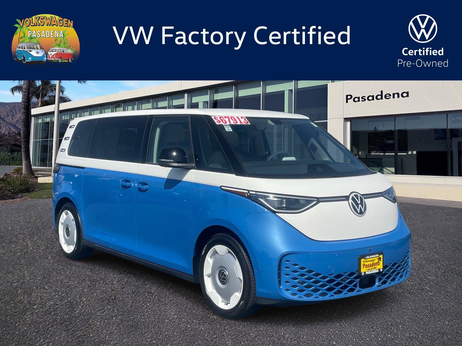 Certified 2025 Volkswagen ID. Buzz 1st Edition