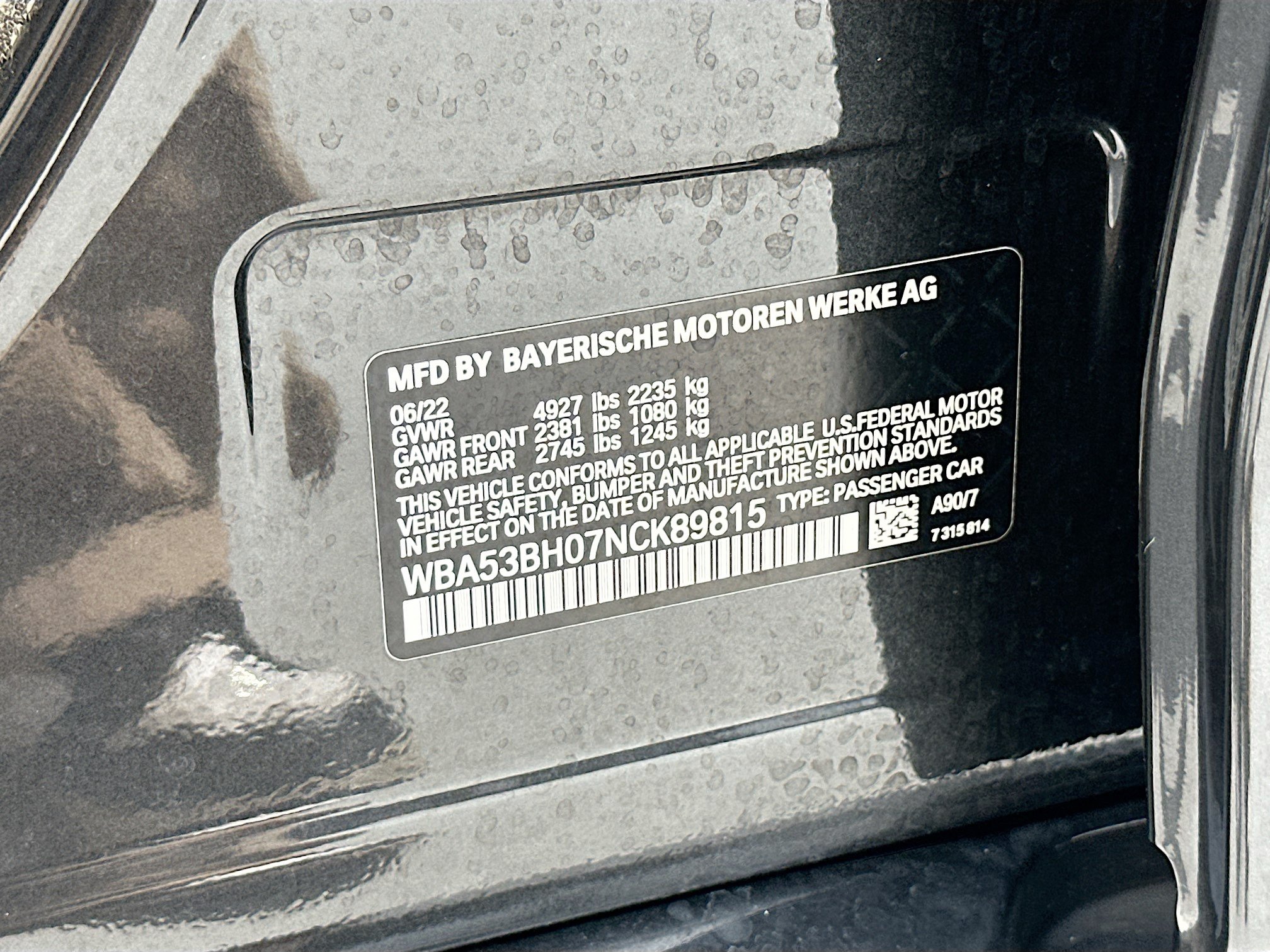 Used 2022 BMW 530i w/ M Sport Package RWD image 35