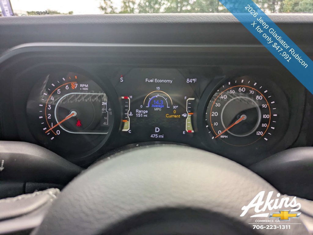 Used 2026 Jeep Gladiator Rubicon AWD/4WD image 29