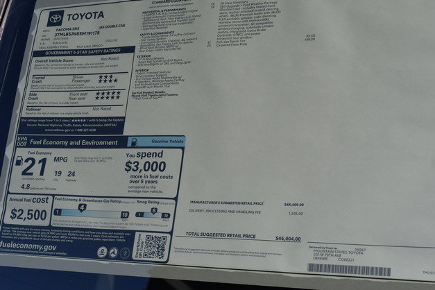 New 2025 Toyota Tacoma SR5 image 14