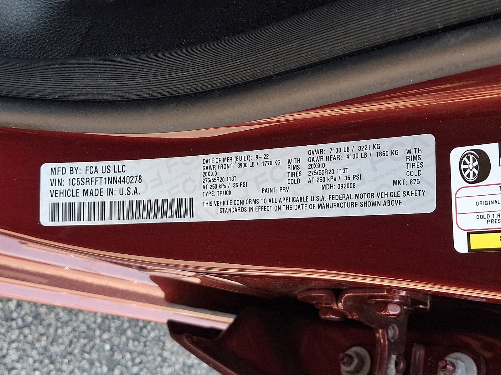 Certified 2022 RAM 1500 Big Horn AWD/4WD image 32