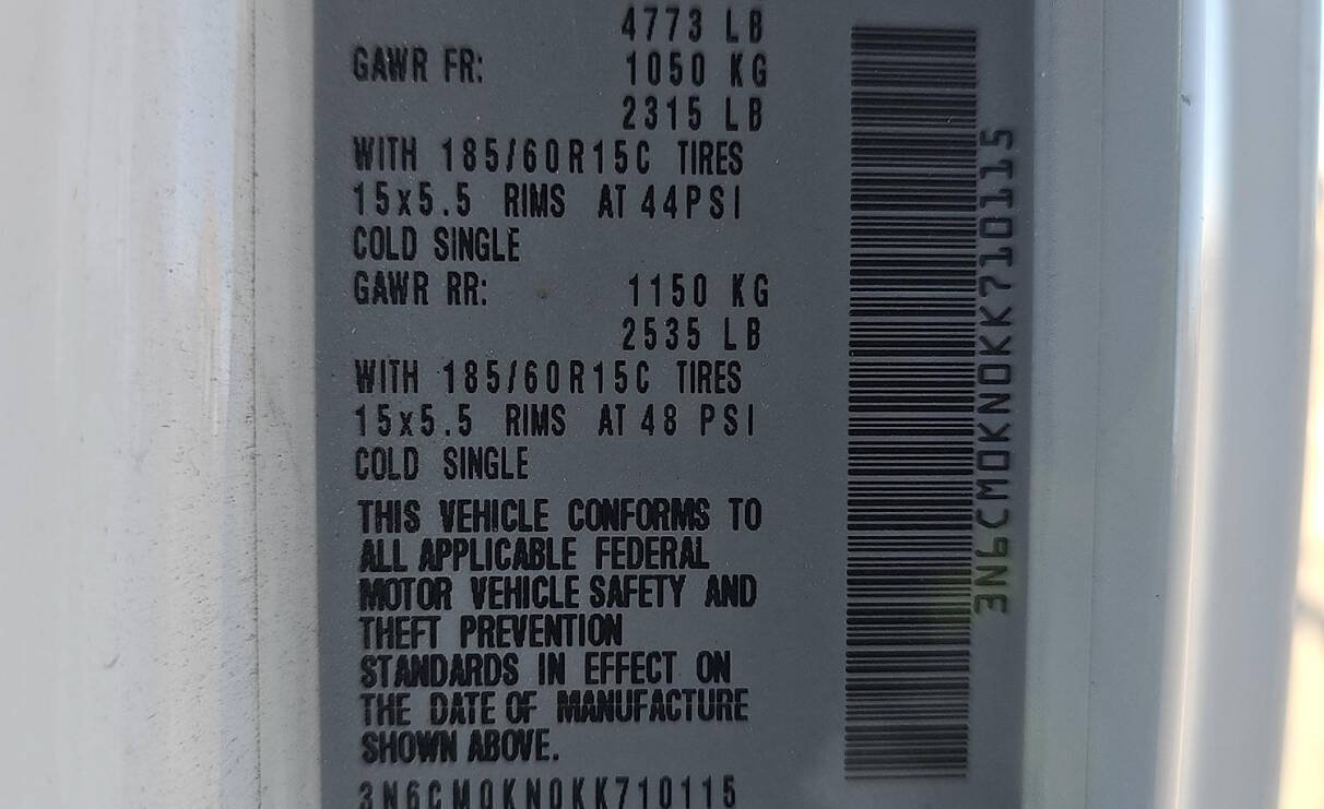 Used 2019 Nissan NV200 SV w/ Navigation Package FWD image 14