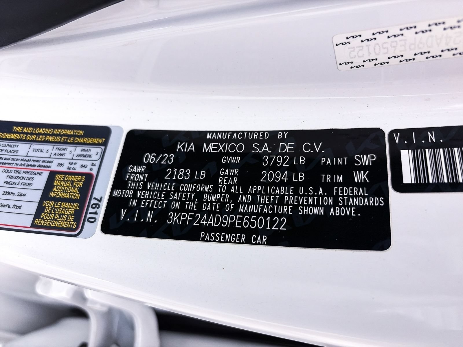 Certified 2023 Kia Forte LXS FWD image 35