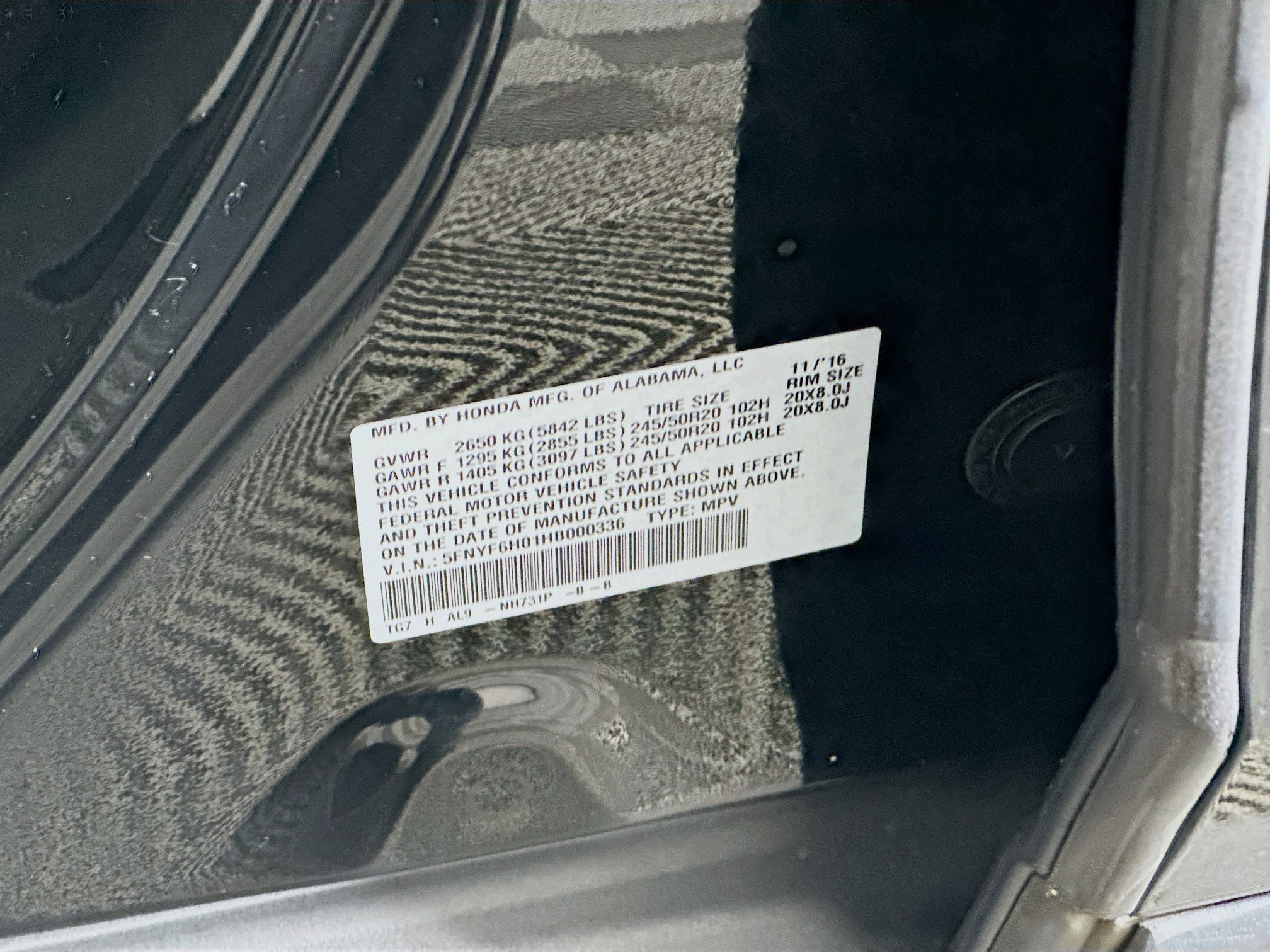 Used 2017 Honda Pilot Elite image 12