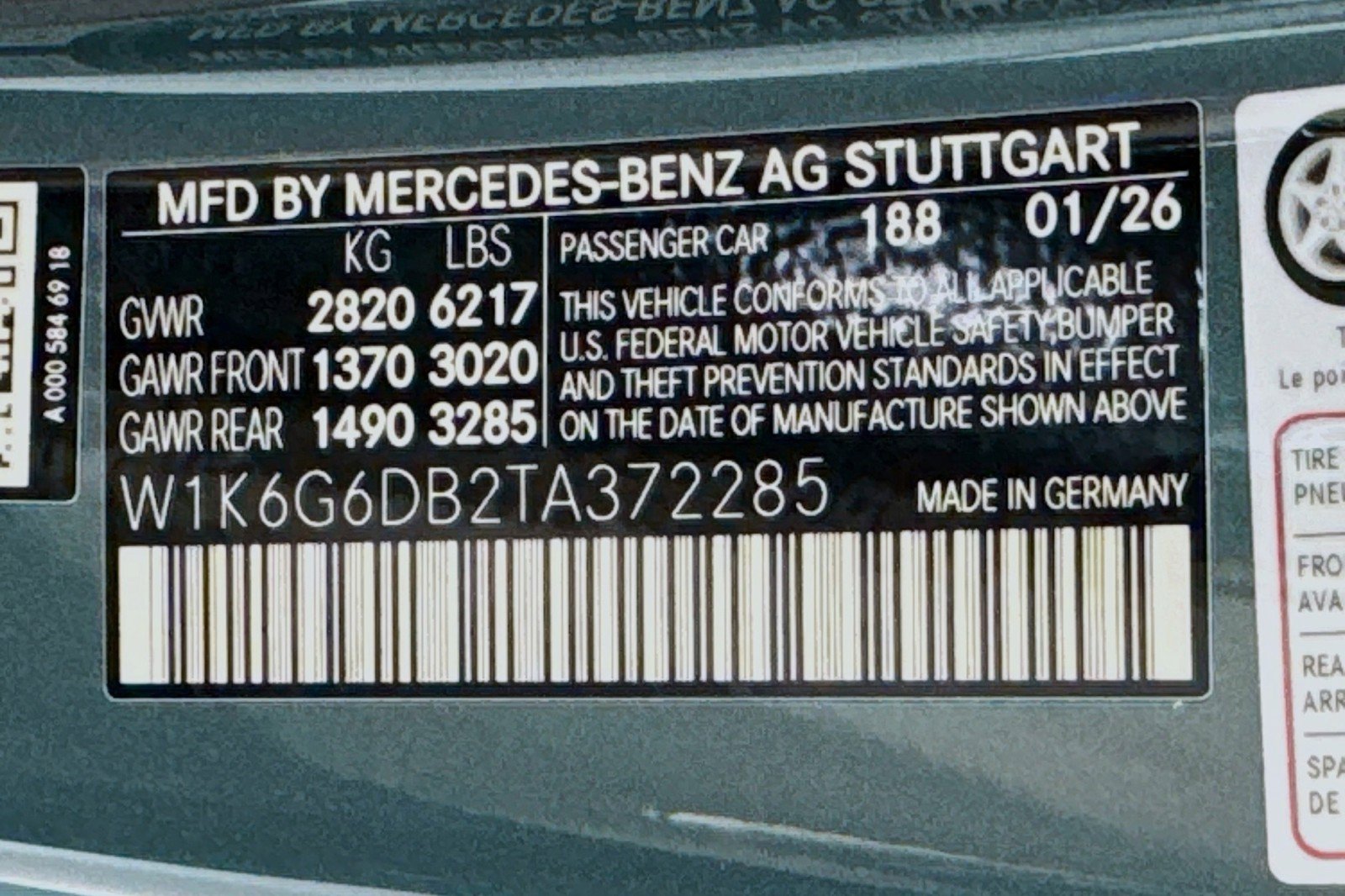 New 2026 Mercedes-Benz S 500 4MATIC image 24