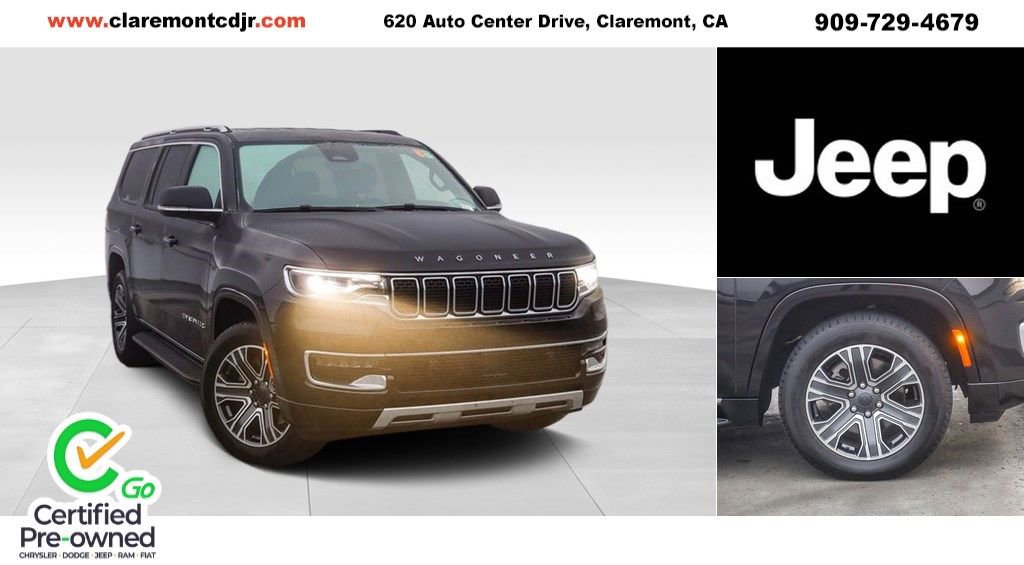 Certified 2024 Jeep Wagoneer L Series II w/ Flexible Seating Group image 1