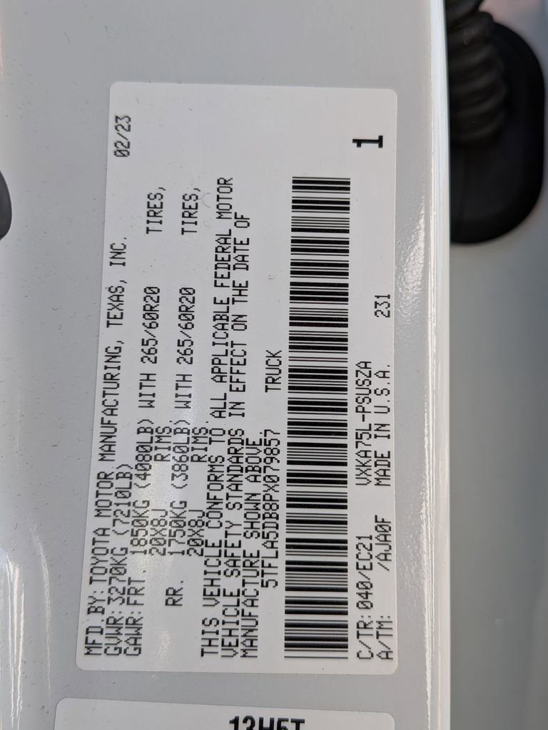 Used 2023 Toyota Tundra SR5 w/ TRD Sport Premium Package image 34