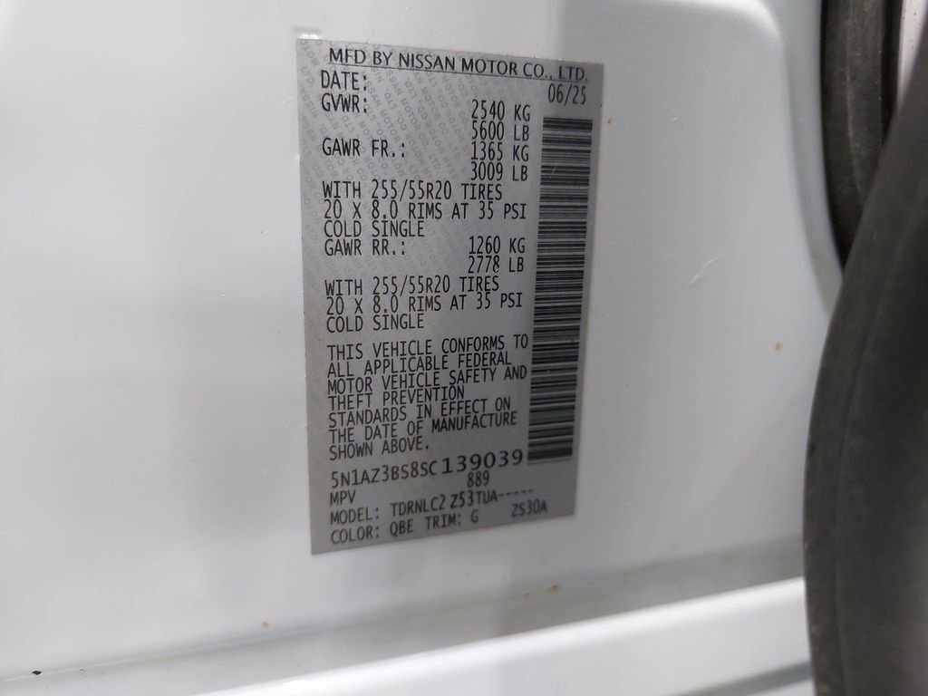 Certified 2025 Nissan Murano SV w/ Cargo Package AWD/4WD image 36