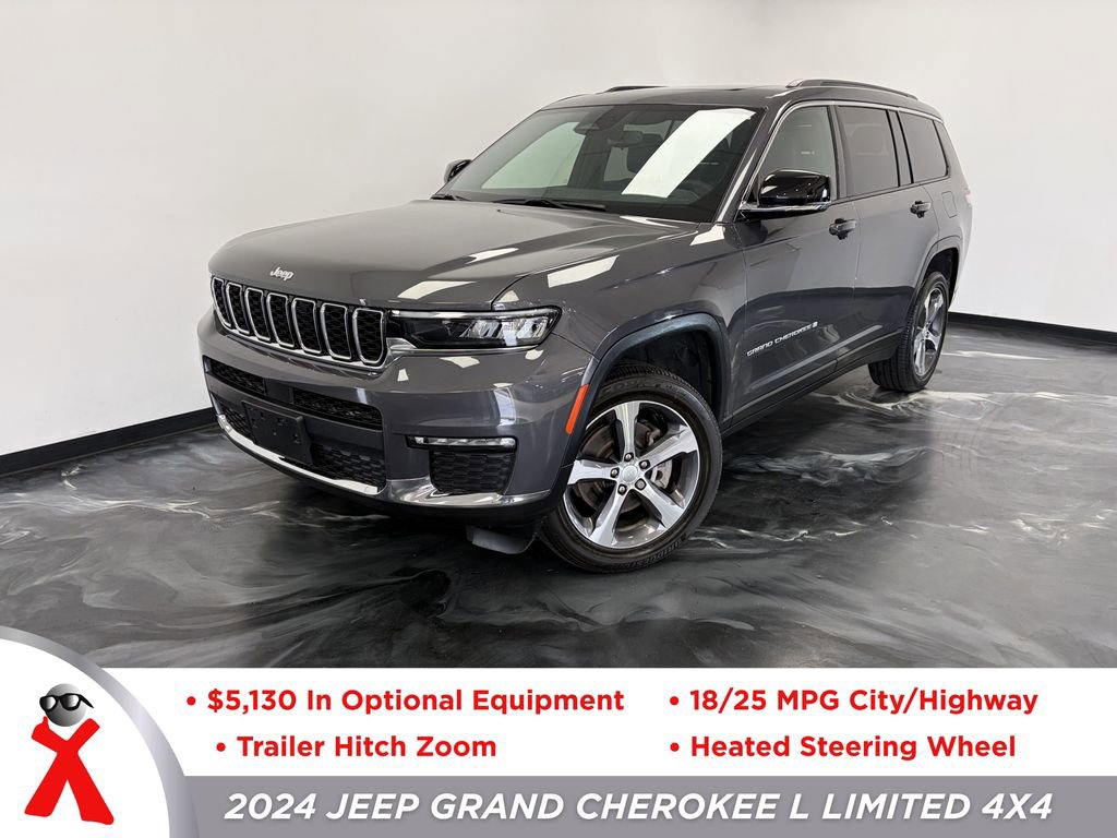 Used 2024 Jeep Grand Cherokee L Limited w/ Trailer Tow Prep Group