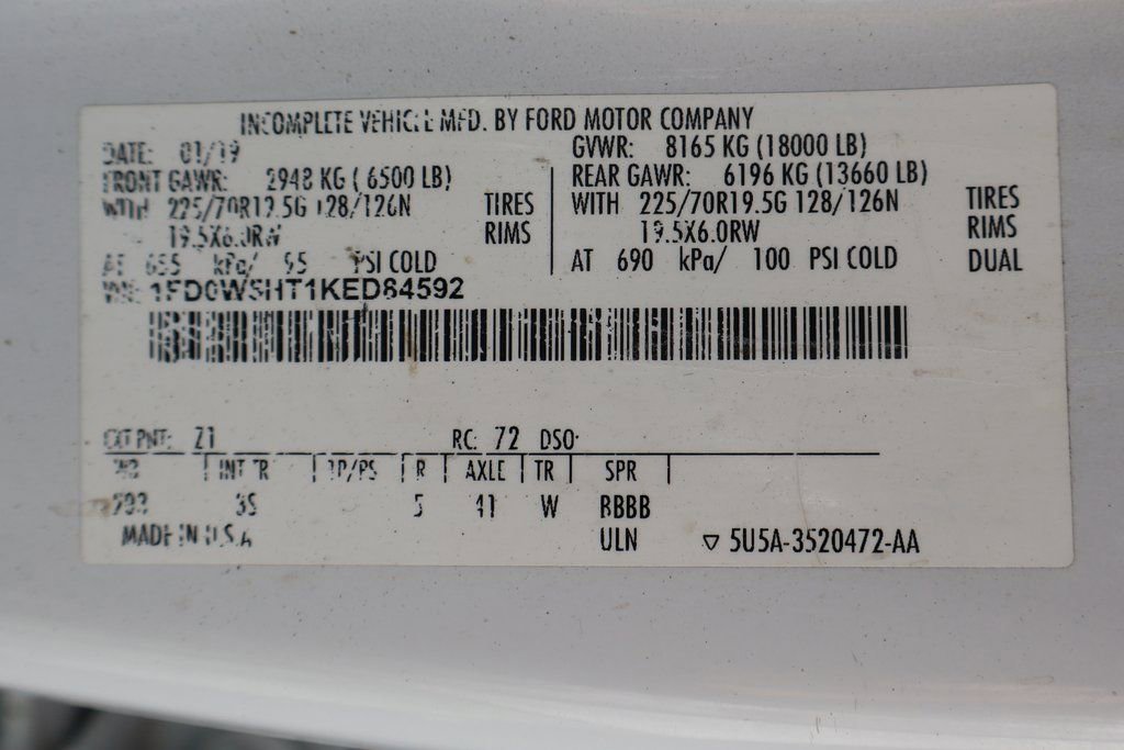 Used 2019 Ford F550 4x4 Crew Cab Super Duty image 58