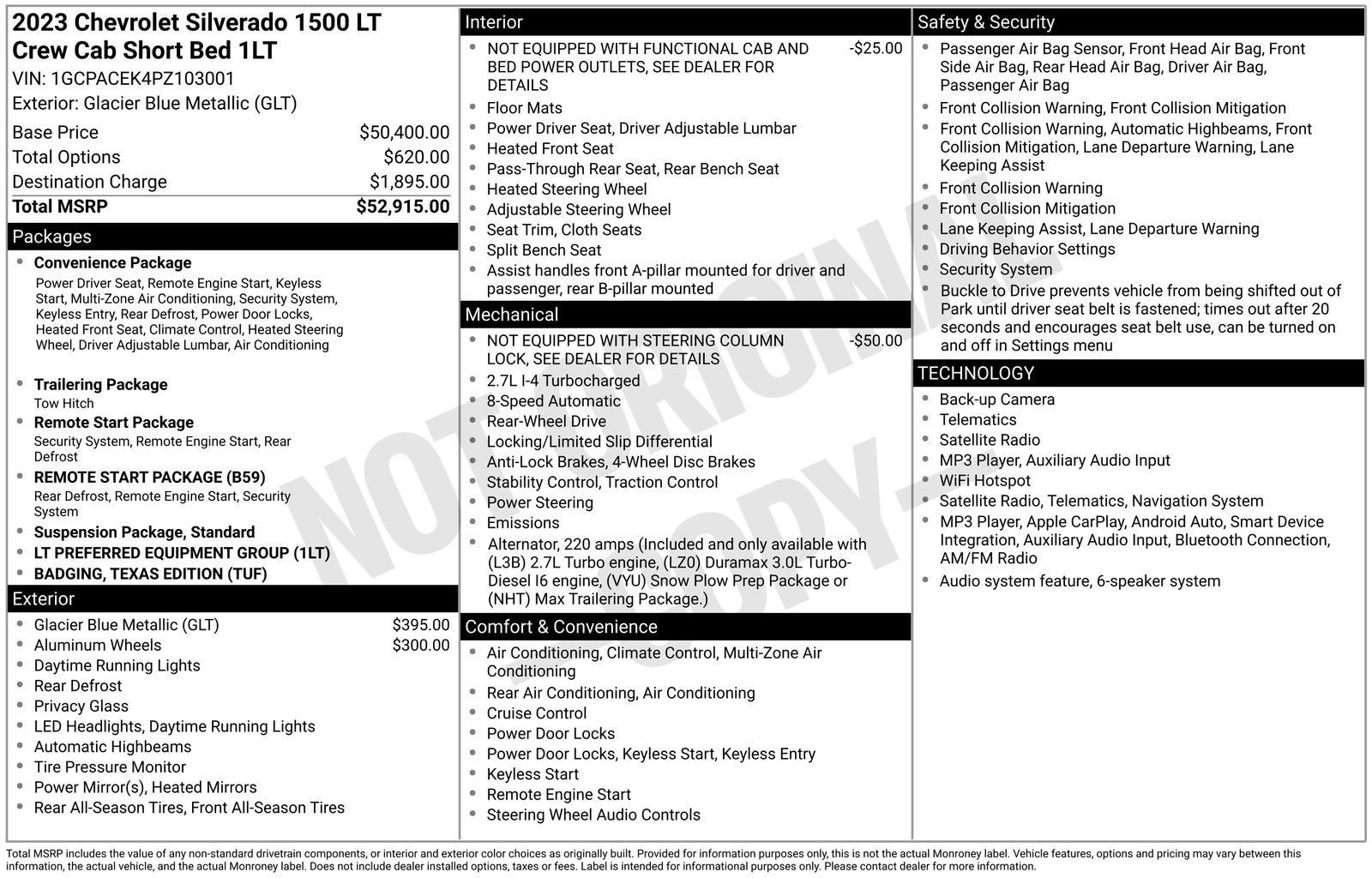 Used 2023 Chevrolet Silverado 1500 LT RWD image 22