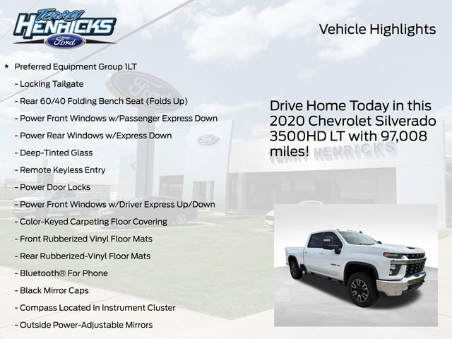 Used 2020 Chevrolet Silverado 3500 LT w/ All Star Edition AWD/4WD image 4